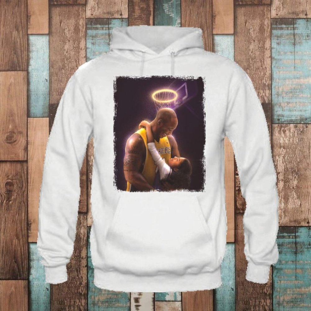 Kobe & Gigi angels in heaven Hoodie - Picture 2 of 4